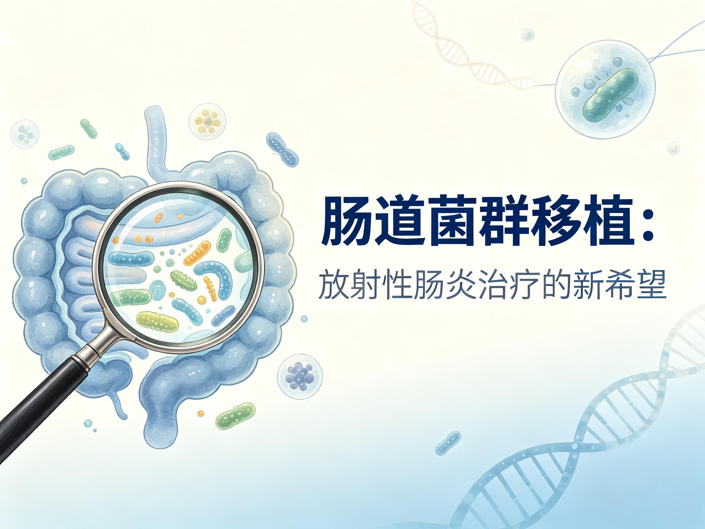 苏州市|第3期 肠道菌群移植：放射性肠炎治疗的新希望